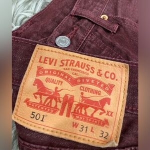 Levi Strauss 501 Jeans 31x32